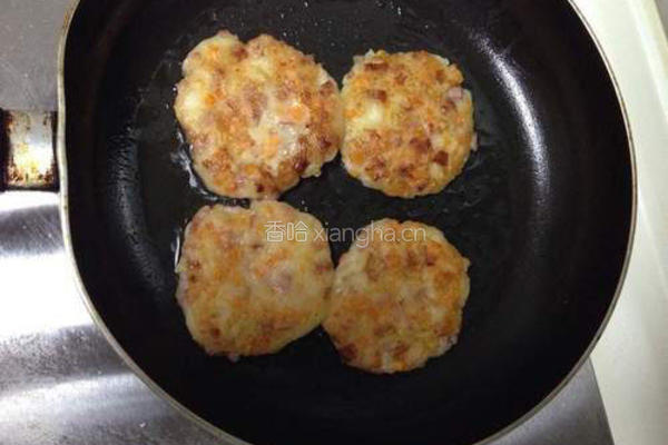 土豆火腿早餐饼的做法图解7