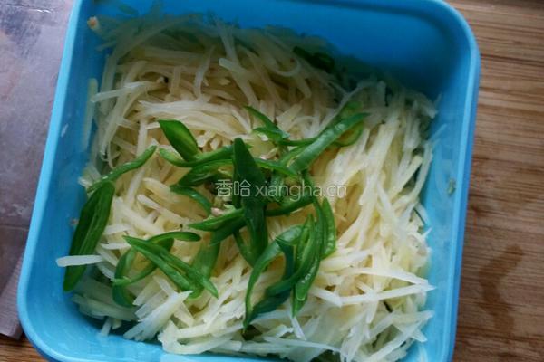 老干妈土豆丝的做法图解5