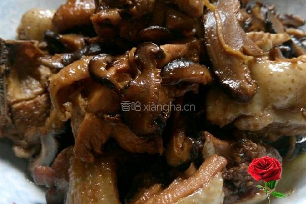 小鸡炖香菇的做法图解8