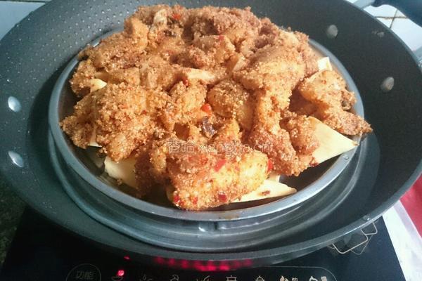 红薯粉蒸肉的做法图解6
