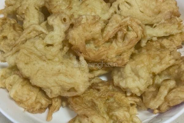 酥炸金针菇的做法图解6