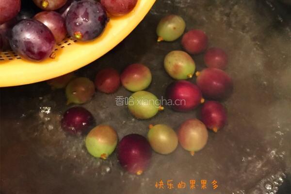 紫葡萄果酱的做法图解3