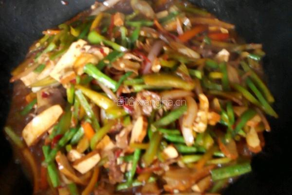 家常辣子洋葱炒肉片的做法图解6