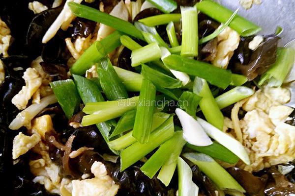 木耳炒鸡蛋的做法图解10