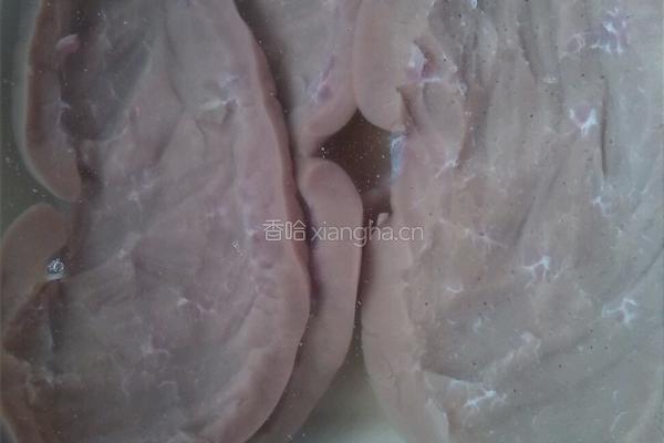 酸辣腰花的做法图解2