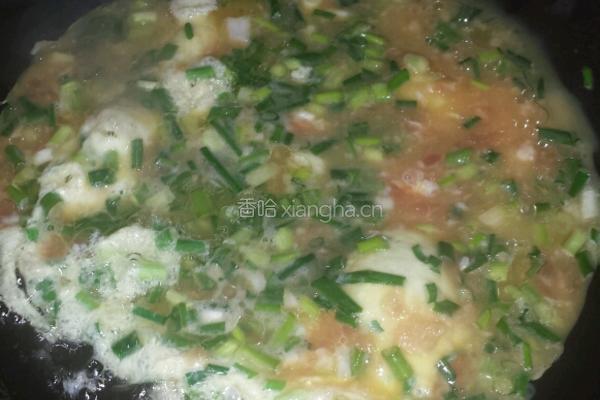 瘦肉葱煎蛋的做法图解4