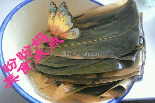 红枣粽子的做法图解1