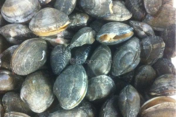 茄子炖蚬子的做法图解3