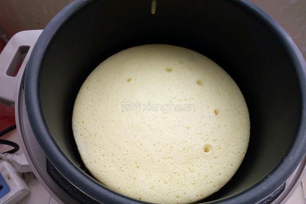 电高压锅做蛋糕的做法图解9
