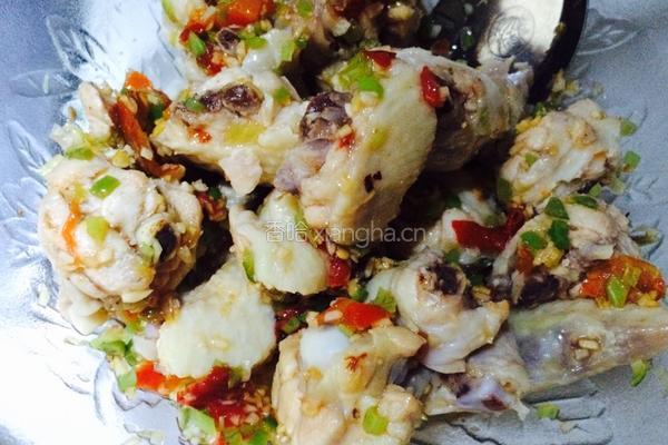 剁椒蒸鸡翅的做法图解8