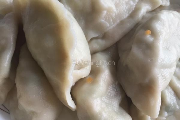 芹菜千张红萝卜素饺子的做法图解7