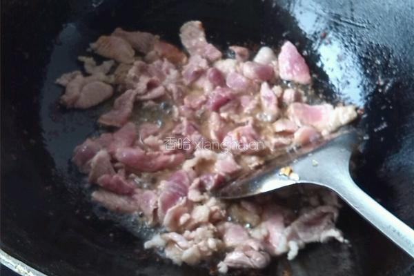 农家小炒肉的做法图解4