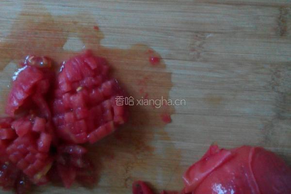 西红柿鸡蛋疙瘩汤的做法图解1