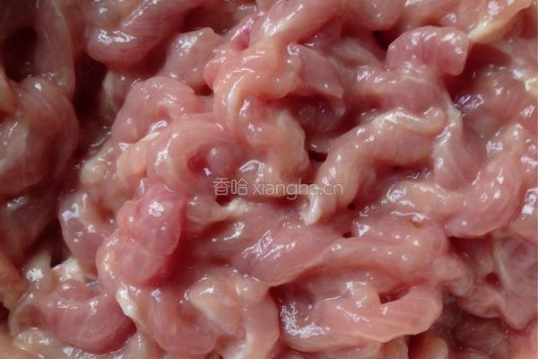 肉丝炒辣椒的做法图解4