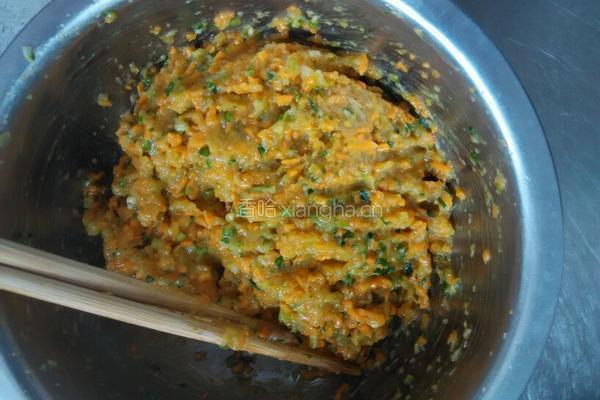 胡萝卜肉馅饺子的做法图解9