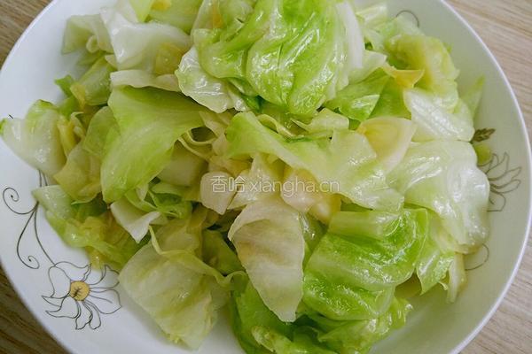 酱爆圆白菜的做法图解7