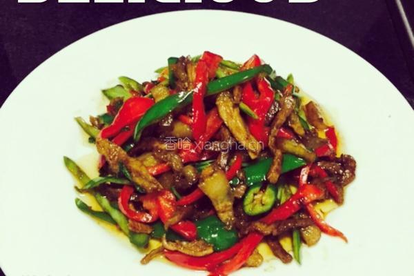 双椒肉丝的做法图解6