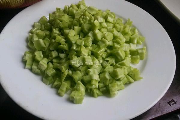 苦瓜烘蛋 的做法图解1