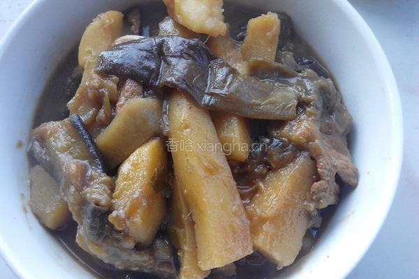 茄子炖土豆的做法图解12
