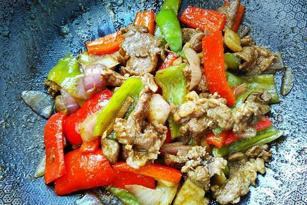 孜然羊肉的做法图解15