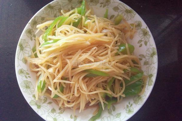 辣炒土豆丝的做法图解2
