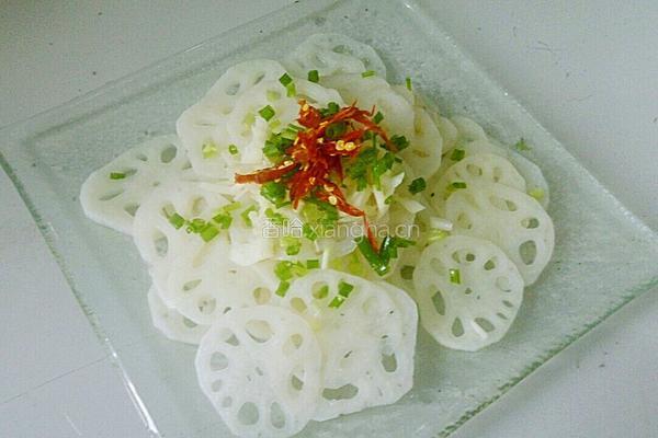 凉拌藕片的做法图解5
