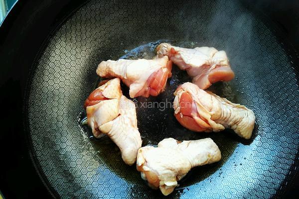红烧小鸡腿的做法图解3