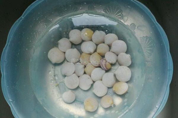 蛤蜊炖蛋的做法图解1