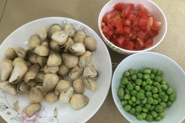 茄汁草菇的做法图解1