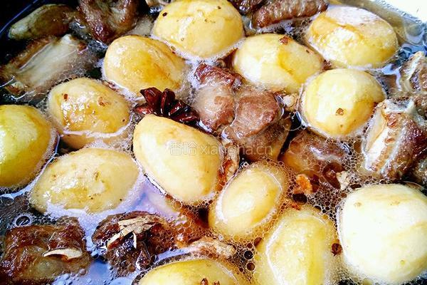 土豆炖排骨的做法图解10