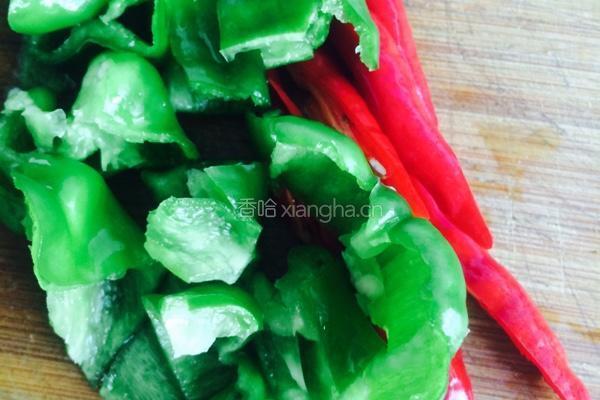 芦笋小炒肉的做法图解2