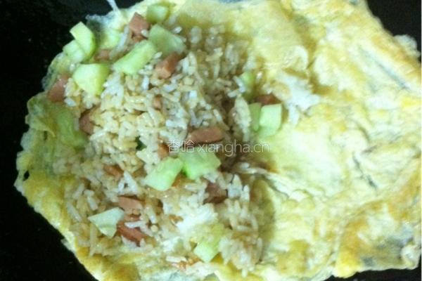 蛋包饭的做法图解8