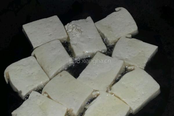煎豆腐的做法图解3