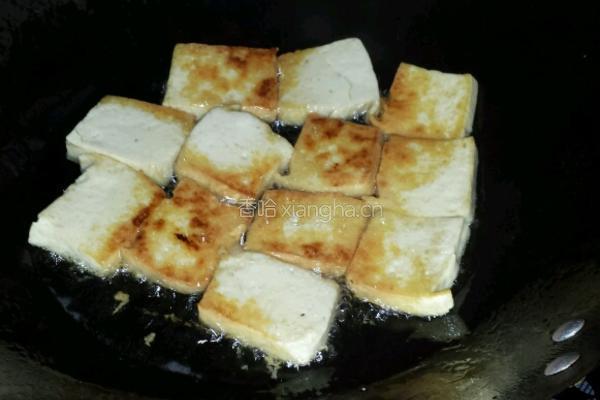 煎豆腐的做法图解4