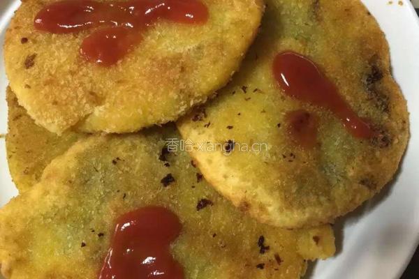自制南瓜红豆饼的做法图解3