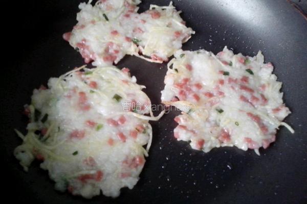 土豆米饭煎饼的做法图解6