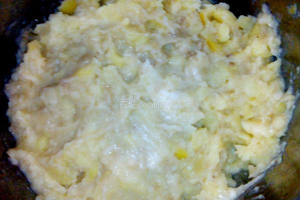 土豆香蕉饼的做法图解4