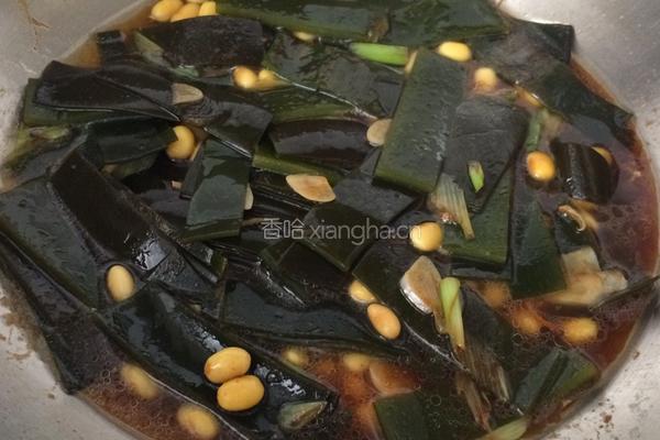 酱烧海带的做法图解9