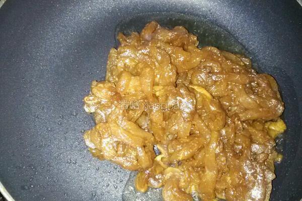 沙茶瘦肉丝的做法图解5