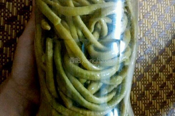 自制酸豆角的做法图解5
