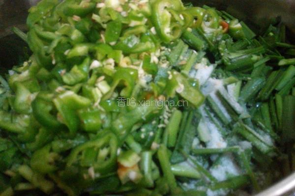 咸韭菜的做法图解5