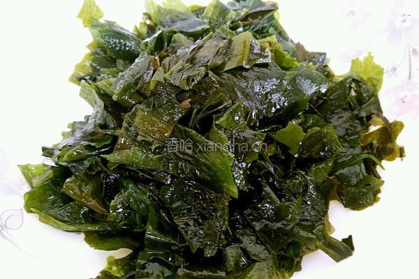 凉拌裙带菜的做法图解3