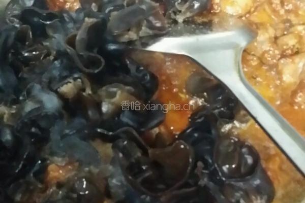 锅巴木耳肉片的做法图解8