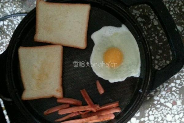 自制三明治的做法图解4