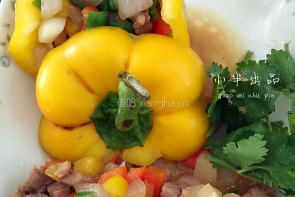 彩椒土猪肉的做法图解4