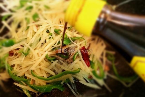 酸辣土豆丝的做法图解10