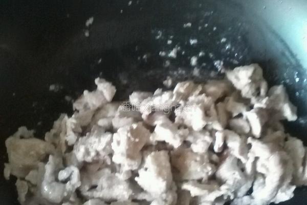 农家小炒肉的做法图解3