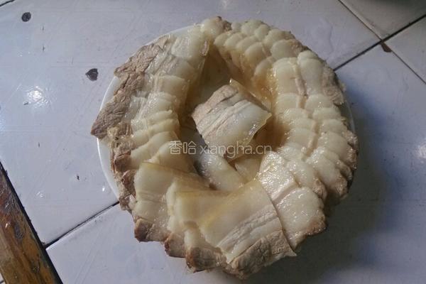 沾水五花肉的做法图解6