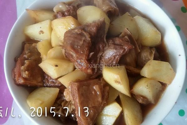 土豆烧牛肉