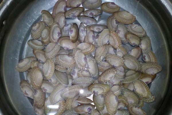 香辣豉香花蛤的做法图解3